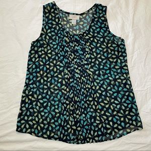 Women’s AnnTaylor Loft Petite Sheer Sleeveless Top